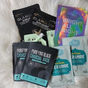 GLAMGLOW Bubble Sheet Oxygenating Mask - Black and Gold